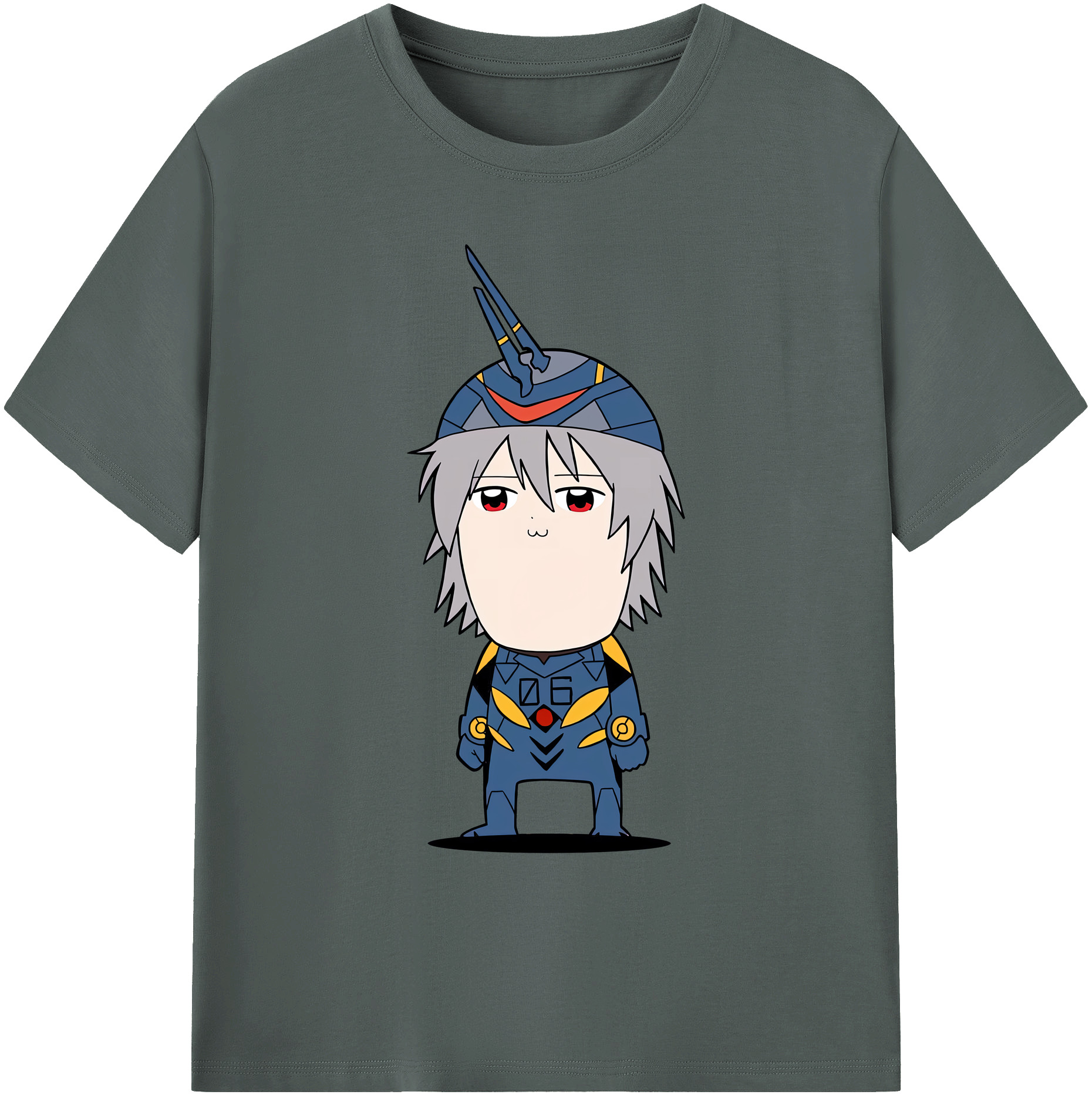 （画像用） EVA 新世紀エヴァンゲリオン 綿100％ メンズ半袖Tシャツ｜肌触りやわらか＆通気性